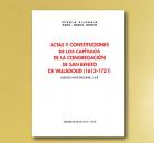 ACTAS Y CONSTITUCIONES DE LA CONGREGACIN DE SAN BENITO DE VALLADOLID (1613-1721), L. Mat Sadornil OSB