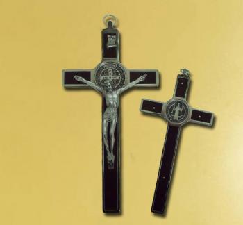 FOTOCRUZ SAN BENITO metal-madera (12 cms)