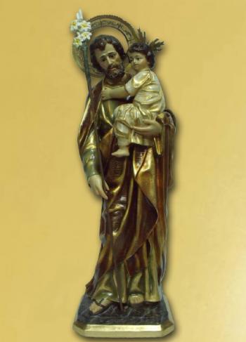 FOTOSAN JOS CON NIO EN BRAZOS (60 cms)