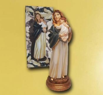 FOTOVIRGEN CON NIO - FERRUZZI (30 cms)